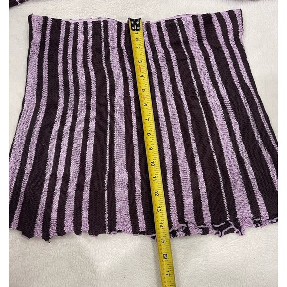 Free People Beach Bash Sweater Set Chocolate Plum Combo Size S Small $198 NWOT - Picture 5 of 12